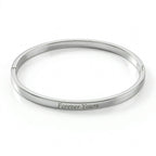One Moment Engraved Bangle