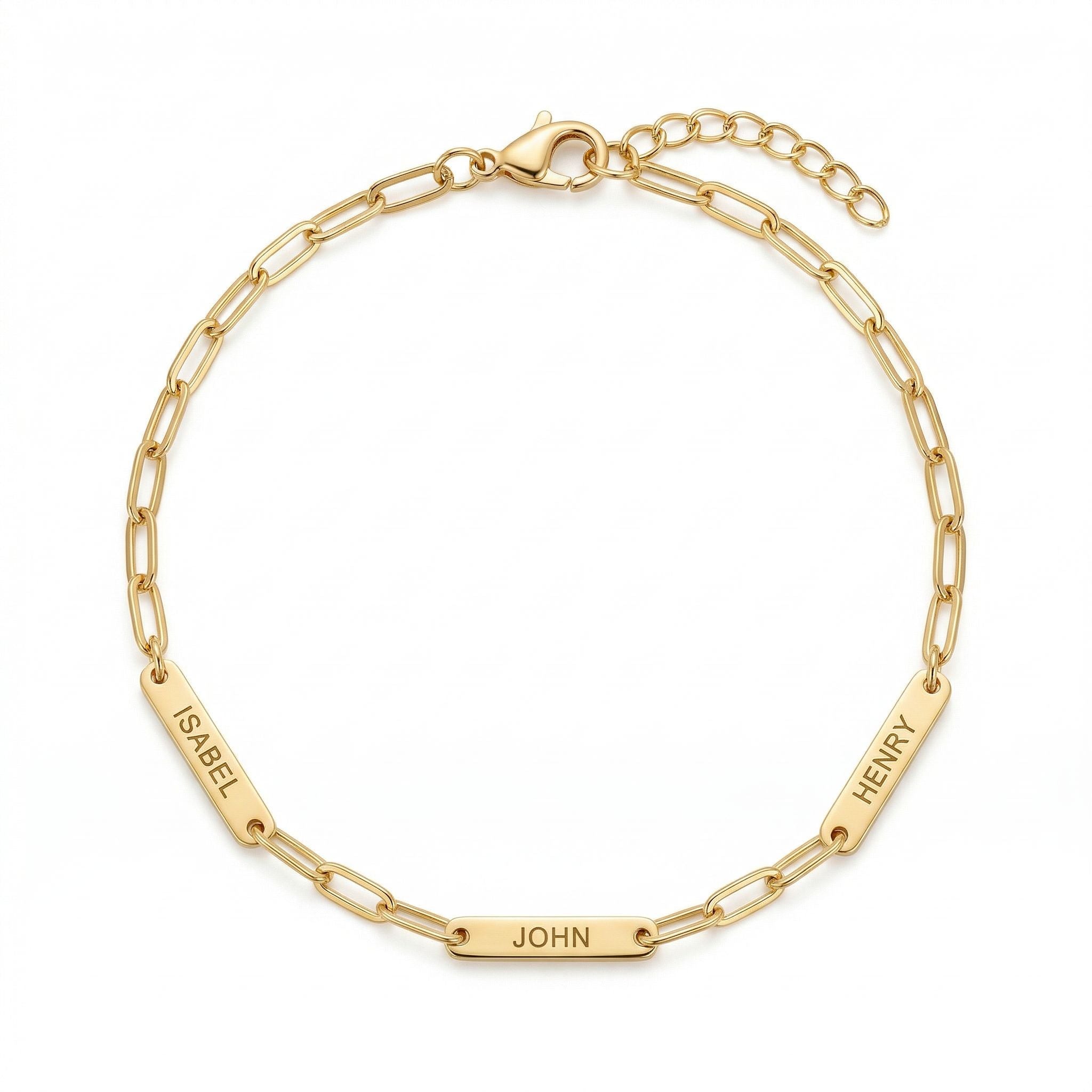 One Moment Link Chain Bracelet