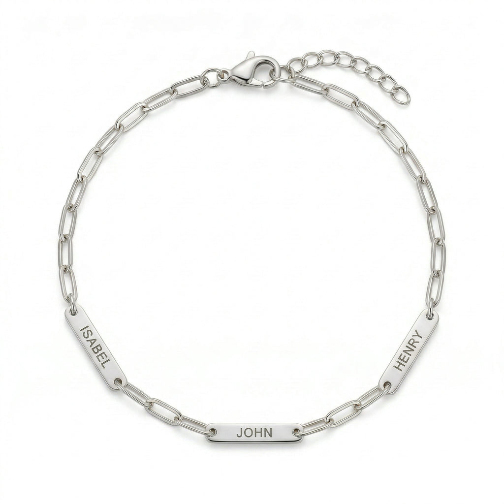 One Moment Link Chain Bracelet