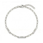 One Moment Link Chain Bracelet