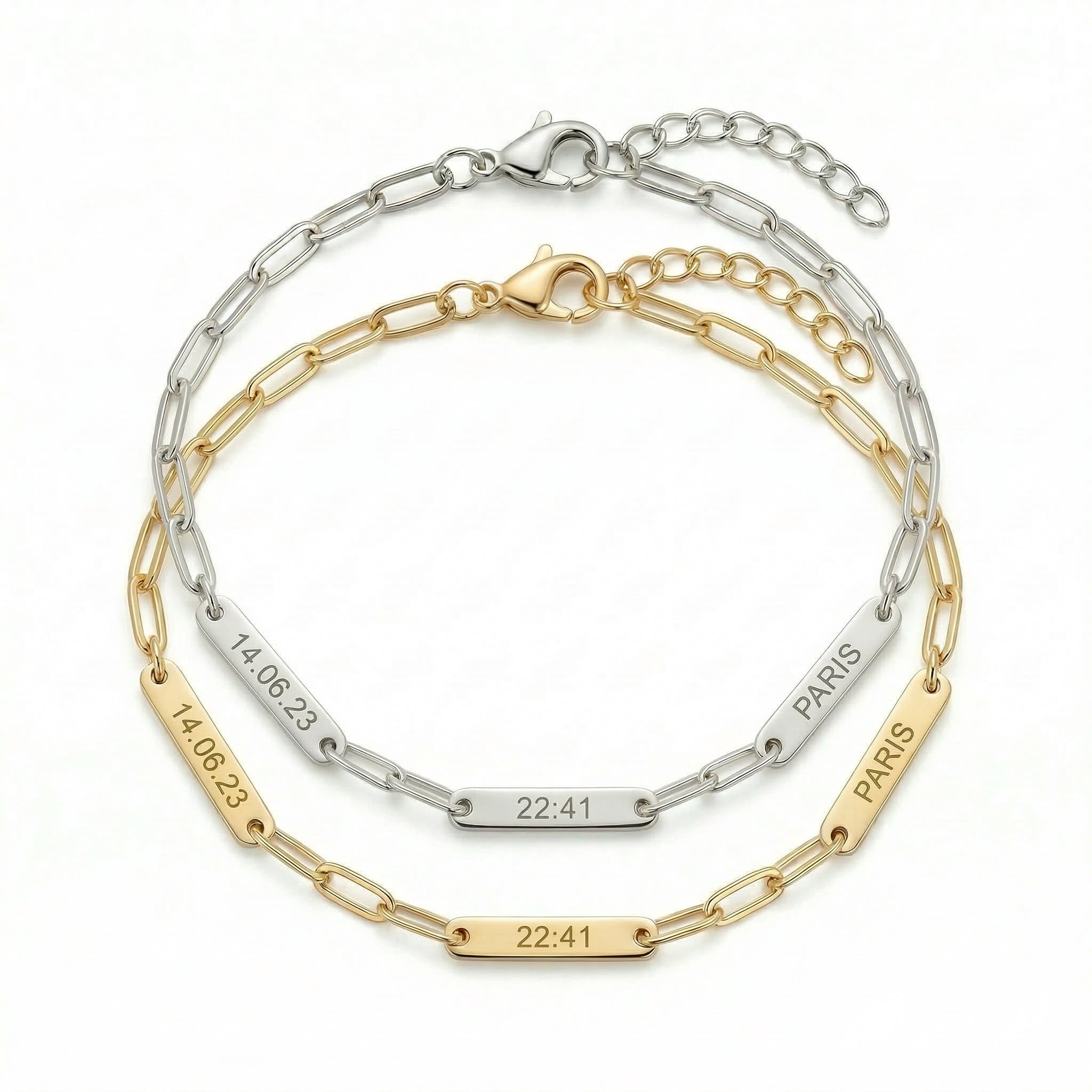 One Moment Duo — Link Chain Bracelet